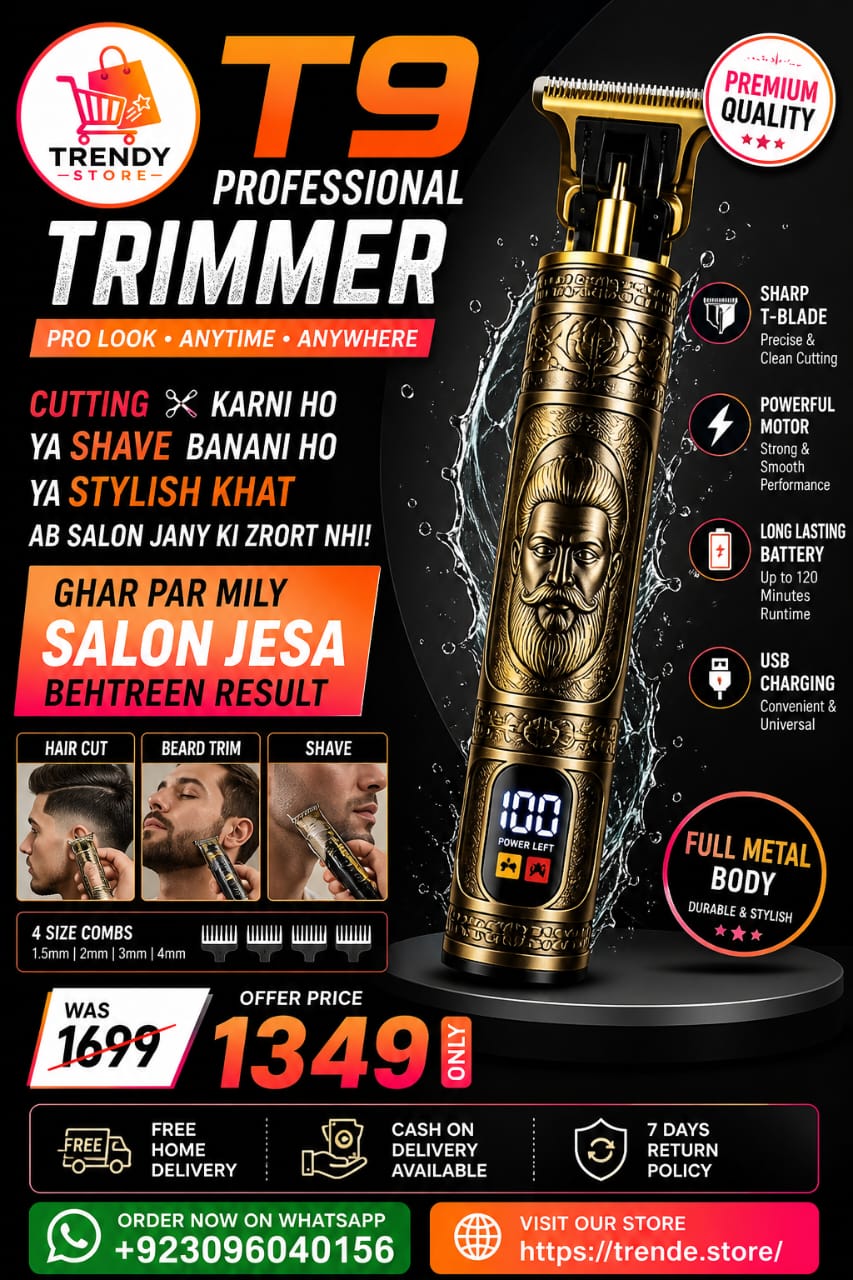 T9 Professional Trimmer Dragon Style
