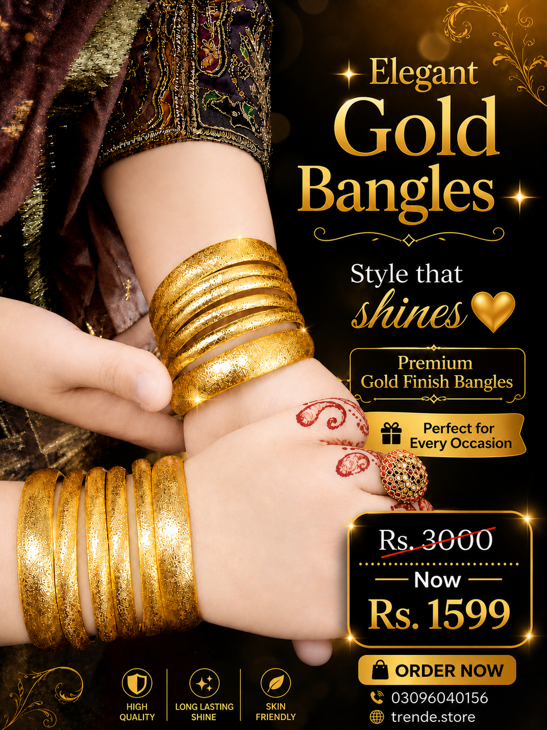 The Dubai bangles