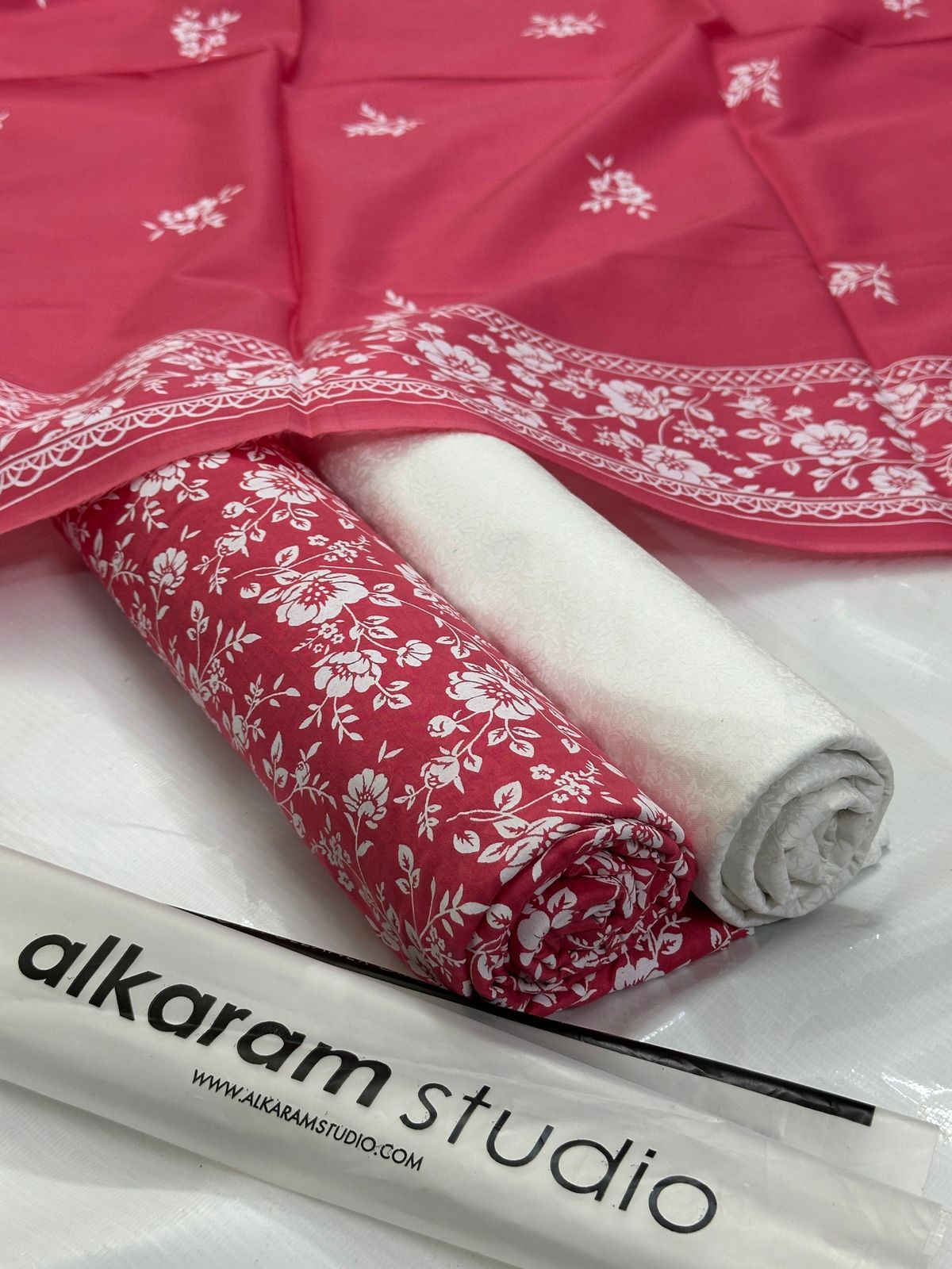 *Al Karam 3pc in self printing.