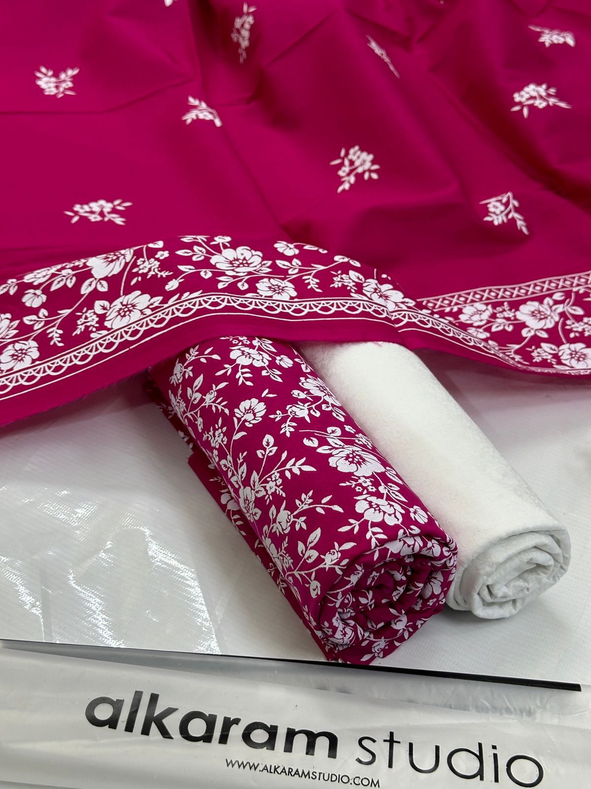 *Al Karam 3pc in self printing.
